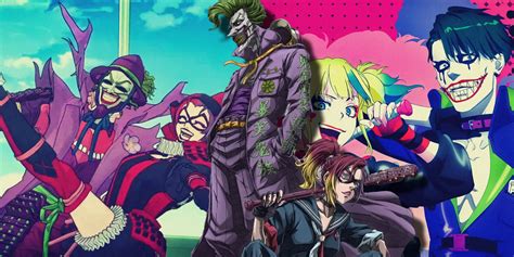 Joker & Harley Quinn Get Incredible Anime Redesigns For Upcoming Movie ...