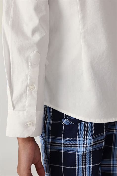 Buy Boys White Pin-Tucked Shirt | One Friday