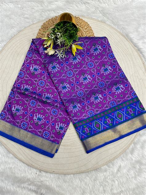Patola Silk Saree 🐘🦜 | Animal & Bird Design | Budget Friendly | Gujara ...