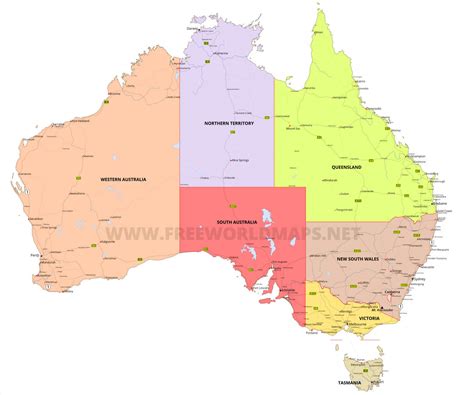 Australia Map Hd Images - Infoupdate.org