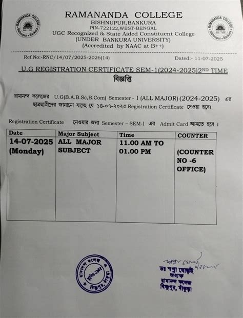 Welcome To The Official Website of Ramananda College