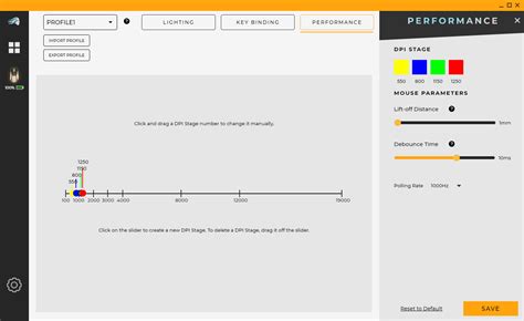 Image result for Glorious Model D DPI Settings Color