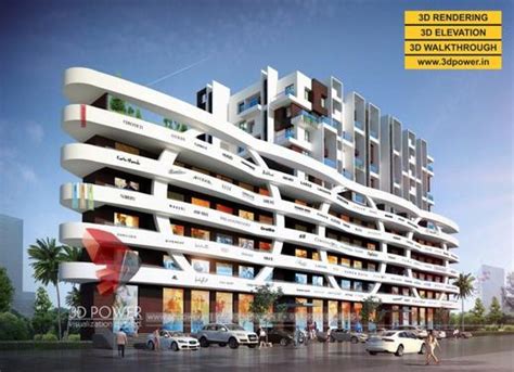 3D Apartment Rendering Walkthrough Services By 3D Power - Architect In ...