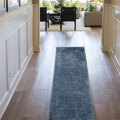 Superior Claire Plush Shag Fuzzy Soft Indoor Area or Runner Rug with ...