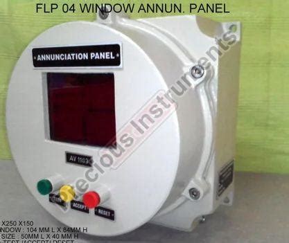 Flameproof Annunciator Panel Manufacturer Exporter Supplier from Thane ...