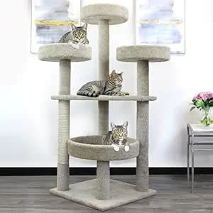 Prestige Cat Trees Main Coon Cat Tower Cat Tree : Amazon.in: Pet Supplies