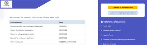 RBI Assistant Application Process 2026, Apply Online at rbi.org.in
