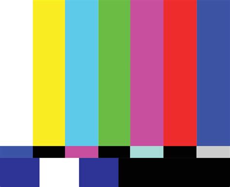 No signal poster. colorful error message displaying on TV screen. retro ...