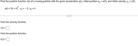 How to Find Position Function 的图像结果