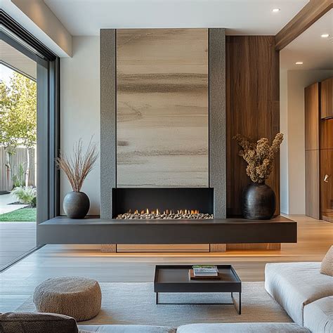 Fireplace Wood Accent Wall Ideas