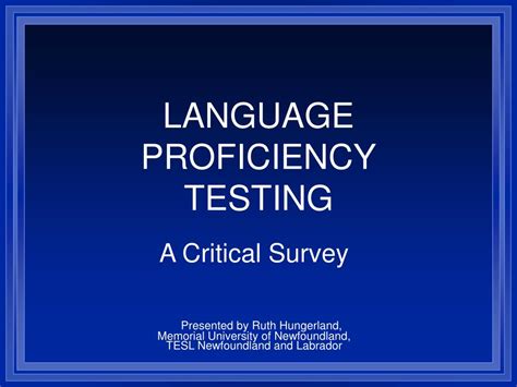 Language Proficiency Tests 的图像结果