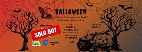 Halloween dans les grottes de Wonck, Rue de Zichen 4690 Bassenge, 19 ...