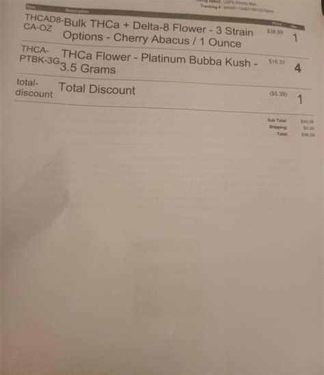 THCa Flower - Platinum Bubba Kush - CBD Hemp Direct