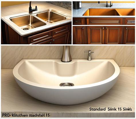 Standard Kitchen Sink Sizes Us at Alexis Dawkins blog