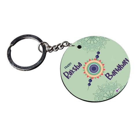 Happy Raksha Bandhan Gift Keychain - Uncommongifts – Uncommongifts.in