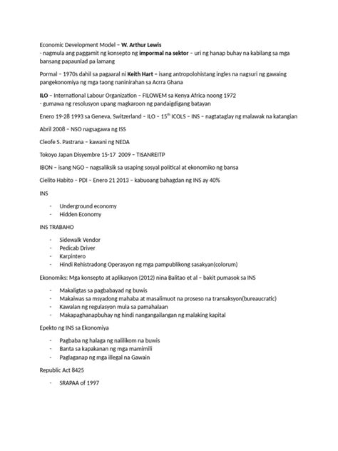 Economic Development Model 的图像结果