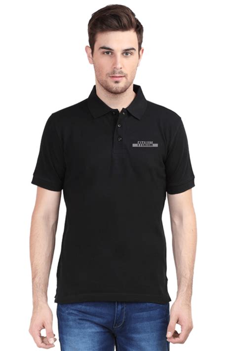 Power Polo T-Shirt Black – Fitaiim Apparel