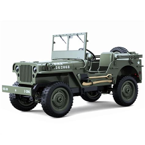 JJRC C8815 RTR 1/10 4WD RC Willys Military Truck – Rock Crawler with ...