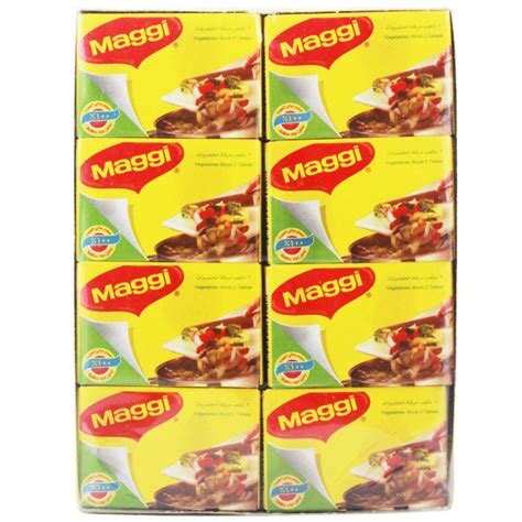 Maggi Vegetable Stock Bullion Cubes, 480g (24 pack x 2 tablets ...