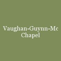 Our Story | Our Story | Vaughan-Guynn-McGrady Chapel of Hillsville