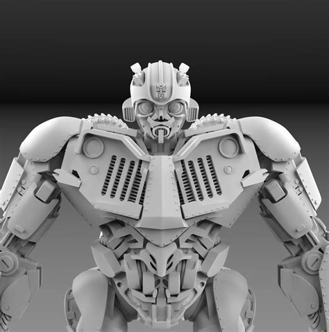 🤖 3D Printable Transformers Bumblebee Off Road Jeep model・ STL File for ...