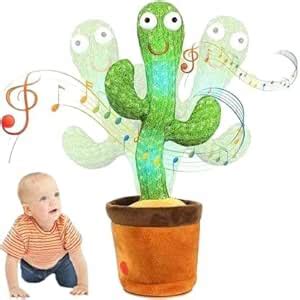 Saksham Trader Cactus Toy Plant Talking Dancing Voice Repeat,Dancing ...