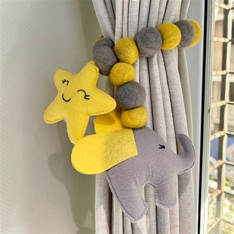 Curtain Tie | Baby Ellie (Grey) – mumma.com