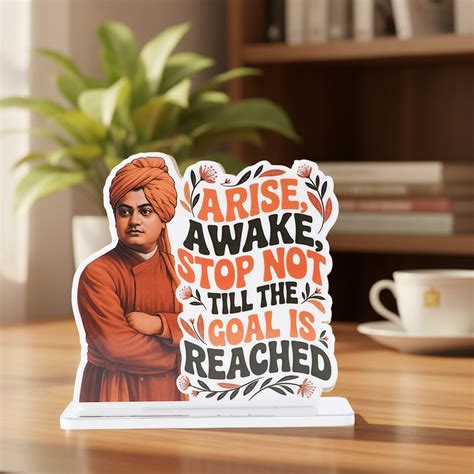 Swami Vivekananda Motivational Table Top Decor – Klaybox
