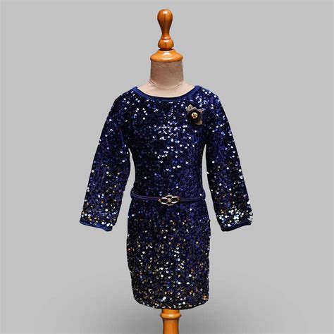 Buy Shiny Party Wear Sequin Girls Midi – Mumkins