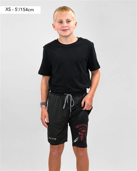Psalm 28:7 'Shield of Strength' Youth Performance Shorts - SAVD Clothing