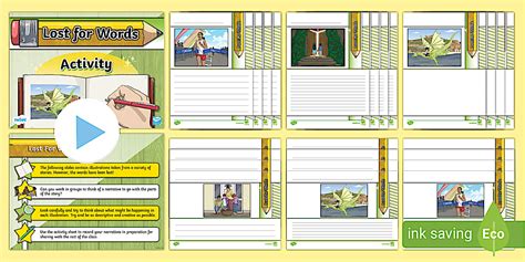 KS2 I Love Reading!: Lost for Words Activity Pack