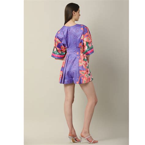 Draped Playsuit – Limerick by Abirr n' Nanki