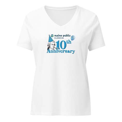 Maine Public Classical Birthday V-Neck - Maine Public Store