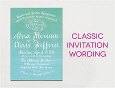 Wedding Invitation Wording In Sles by 15 Wedding Invitation Wording Sles From Traditional To Wedding Invitation Wording In Sles