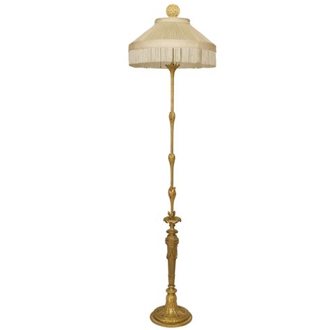 Bronze French Empire Style Floor Lamp at 1stDibs