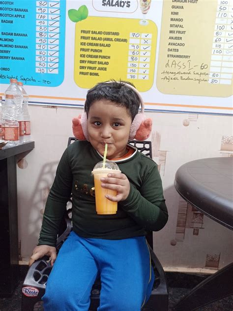 Menu at The Juice Mandi, Hyderabad