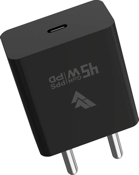 Samsung Original 45W Type-C Travel Adaptor with Cable, Black : Amazon.in