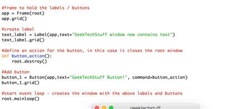 How to Connect GUI Window to Code Window in Python 的图像结果