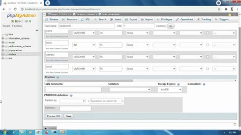 Image result for CreateDatabase Xamp Code