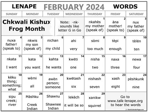 Official Site of the Delaware Tribe of Indians » February 2024 Lenape ...