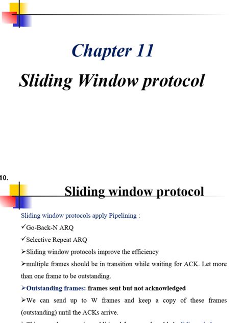 Image result for Sliding Window Protocol vs Stop and Wait
