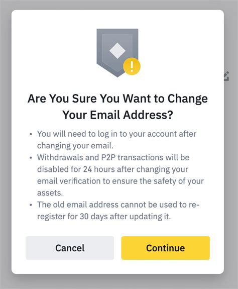 How to Change My Binance Account Email? | Binance