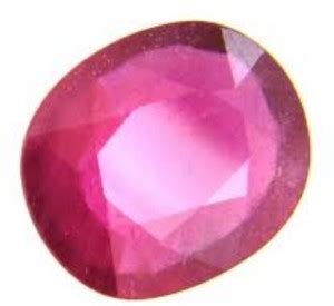 AJ 5.25 Ratti Certified Burma Ruby Gemstone Ruby Stone Price in India ...