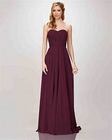 Burgundy Wedding Gowns by Burgundy Bridesmaid Dresses Martha Stewart Weddings Burgundy Wedding Gowns