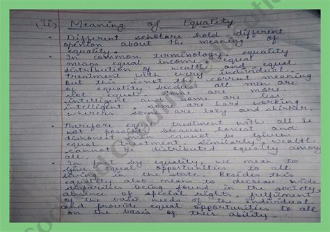 SOLUTION: What do you mean by the concept of equality explain clearly ...