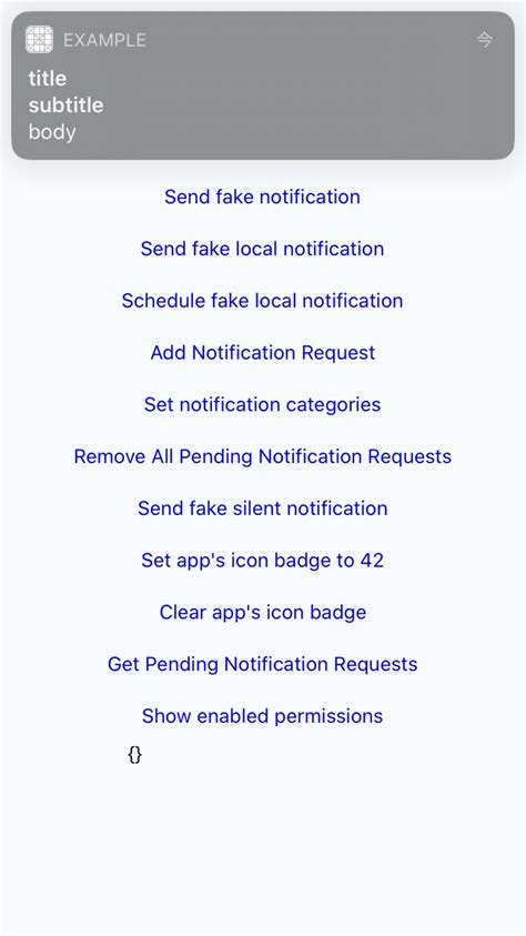 React Native Push Notification 的图像结果