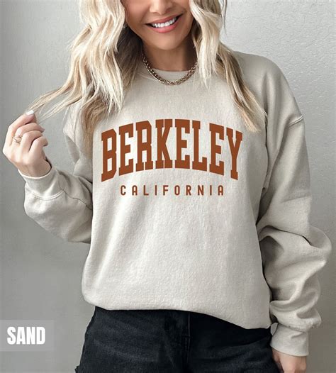 Berkeley Sweatshirt, Berkeley Hoodie, Berkeley California Gift ...