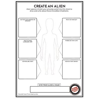 Image result for Alien Worksheet