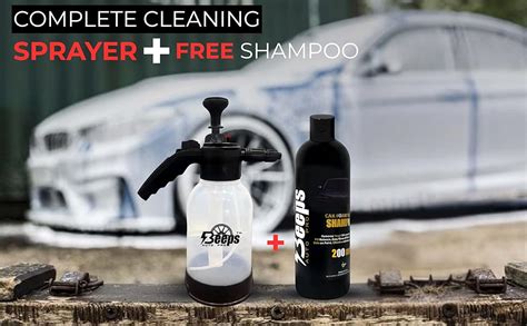 BEEPSAUTOPRO 2 Liter Sprayer for Car & Bike- Smart Spray with 200ml ...
