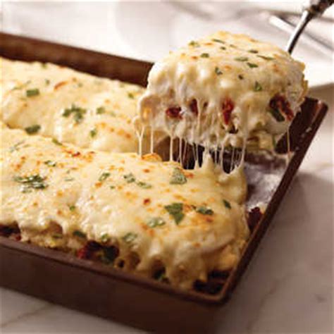 Creamy White Chicken & Artichoke Lasagna Recipe  